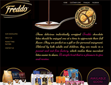 Tablet Screenshot of freddofoods.com